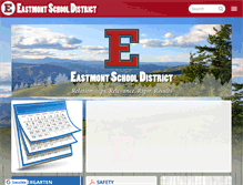 Tablet Screenshot of eastmont206.org